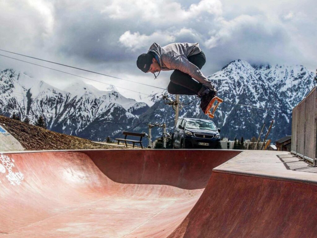 les 2 alpes skatepark